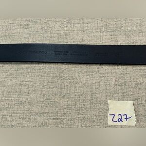 Club Monaco Black Leather Belt Bag